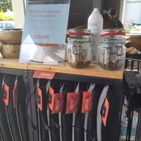 Seat warmers at Kaffabar in Brussels