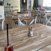 nice ginger fruit drink at Veggiezz - Alserbachstr in Vienna