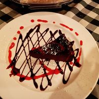 The flourless vegan chocolate cake. 🍽️😋  at Pia's Trattoria in Gulfport