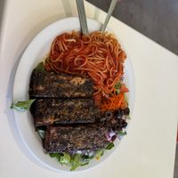 Tofu steak  at Mama Says in Torrance