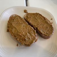 Carrot garlic bread   at Mama Says in Torrance