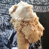 Nocciola e cisca at Il Gelato Amico - Principi d'Acaja in Turin