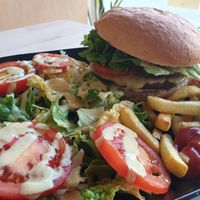 Dinner at Veganel in Nuremberg