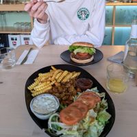 Open gyros at Veganel in Nuremberg