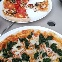 Pizzas at Veganel in Nuremberg