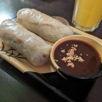 Springrolls at Bonjour Saigon in Cologne