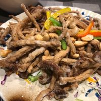 Deep fried mushrooms  at Oriental Vegetarian 東方素 in Hong Kong Island