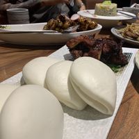 Pork buns at Oriental Vegetarian 東方素 in Hong Kong Island