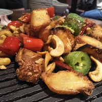 Sichuan monkey head mushroom at Oriental Vegetarian 東方素 in Hong Kong Island