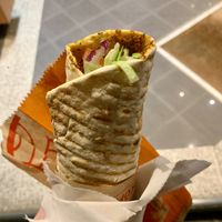 lahmachun  at Cigköftem in Lyon