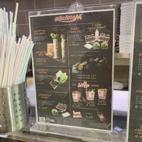 smaller menu for view at Cigköftem in Lyon