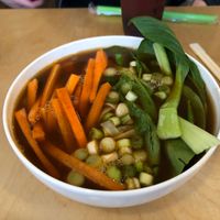 Taiwanese noodle soup  at CUPP Bubble Tea in Bristol