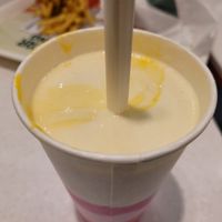 Plant based milkshake at MAX - Vasagatan in Stockholm