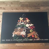 the picture that reflects the restaurant's philosophy at True Food Kitchen in Fairfax