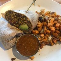 Vegan Chorizo Burrito  at True Food Kitchen in Fairfax