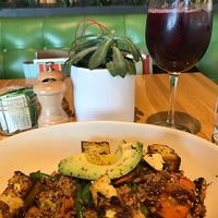 My favorite vegan option: Teriyaki Quinoa Bowl with Tofu at True Food Kitchen in Fairfax