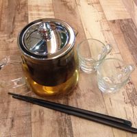 Green tea with osmanthus at Simple Life - Pavilion Elite in Kuala Lumpur