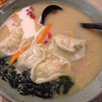 Miso ramen with sweet potato/pumpkin noodles and dumplings at Simple Life - Pavilion Elite in Kuala Lumpur
