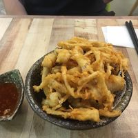 Mushroom tempura at Simple Life - Pavilion Elite in Kuala Lumpur