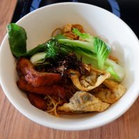 Wonton Mee. at Sandalo Healthy Vegetarian Cuisine in Petaling Jaya