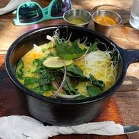 Thai Soup at La Playita in Bacalar