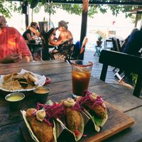   at La Playita in Bacalar