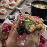 tacos de aguacate   at La Playita in Bacalar