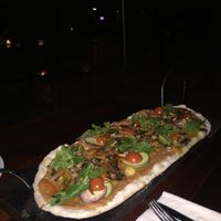 Orgánica pizza at La Playita in Bacalar