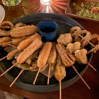 Vegetales Tempuradas  at La Playita in Bacalar