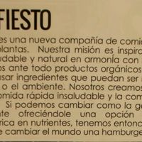 Manifiesto at Luv Burger in Nosara