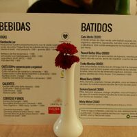 Menu at Luv Burger in Nosara