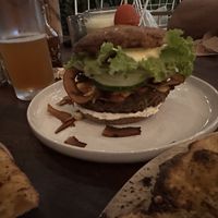   at Luv Burger in Nosara