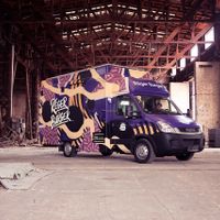 The Réger Burger Foodtruck drives across Berlin at Reger Burger - Food Truck in Berlin