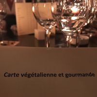 Separated vegan menu !  at Bo & Zin in Marrakech