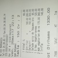 dinner for 2 (inc cocktails) at Bo & Zin in Marrakech