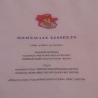 Vegan cakes at Aqui y Ahora  in Lanzarote