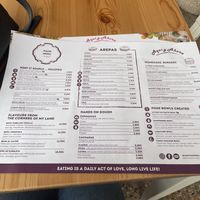 Menu! at Aqui y Ahora  in Lanzarote