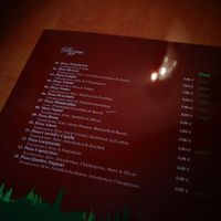 Part of the menu.  at Roma Ristorante Pizzeria in Leipzig