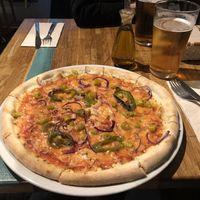   at Pizza Paco in Barcelona