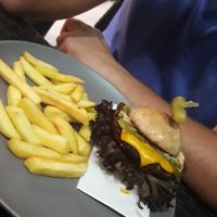 Vegan Burger at Vege Joy in Varna