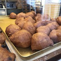 Oliebollen at Verwijk's Oliebollen in Utrecht