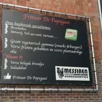 Frituur De Papegaaif at Frituur De Papegaai in Ghent