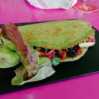 Piadine at Gelatomania in Gran Canaria