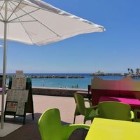 Nice view at Gelatomania in Gran Canaria