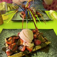   at Gelatomania in Gran Canaria