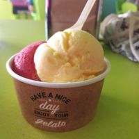 Berries 🫐🍓, mango 🥭 at Gelatomania in Gran Canaria