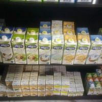 Alpro vegetable drink section at Deli-cious in Maputo
