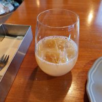 Apple juice at Karakoma in Morioka