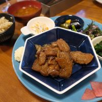 vegan shogayaki set at Karakoma in Morioka
