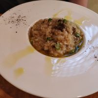 Brown rice risotto at Karakoma in Morioka
